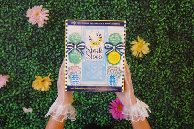 Stork on a stoop Wondergram